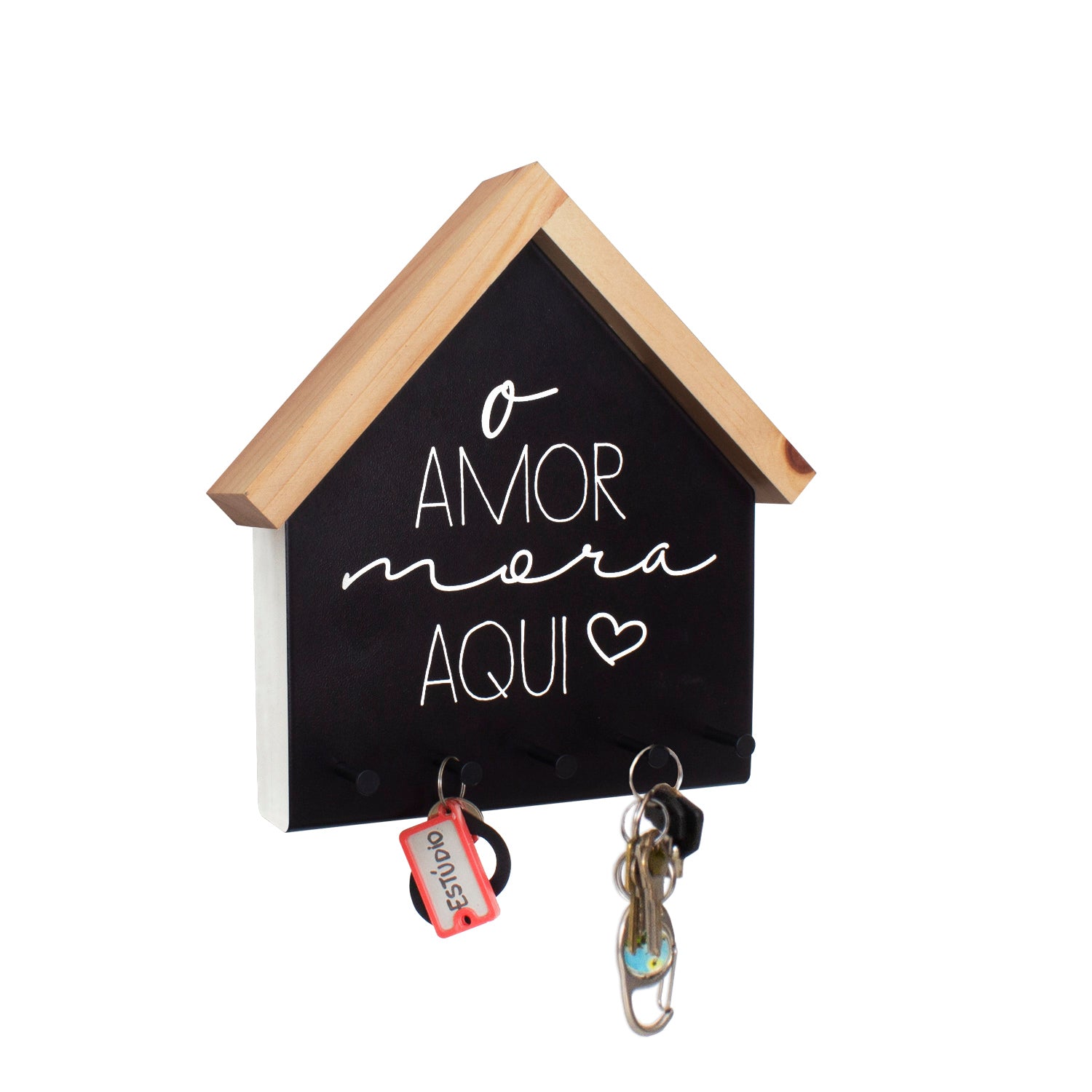Porta Chaves e Cartas "O amor mora aqui"