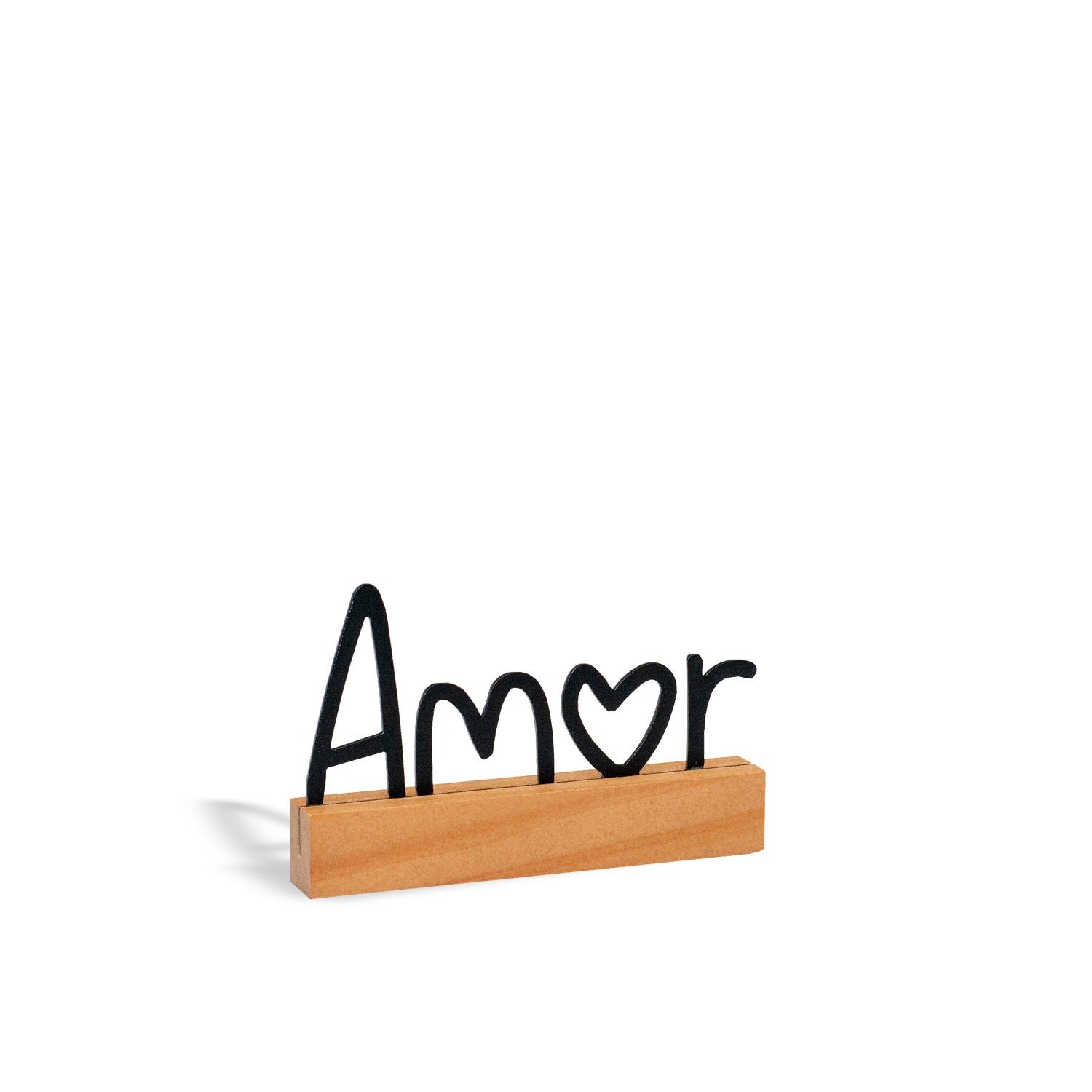 Letras Decorativas Amor - Cor Preta