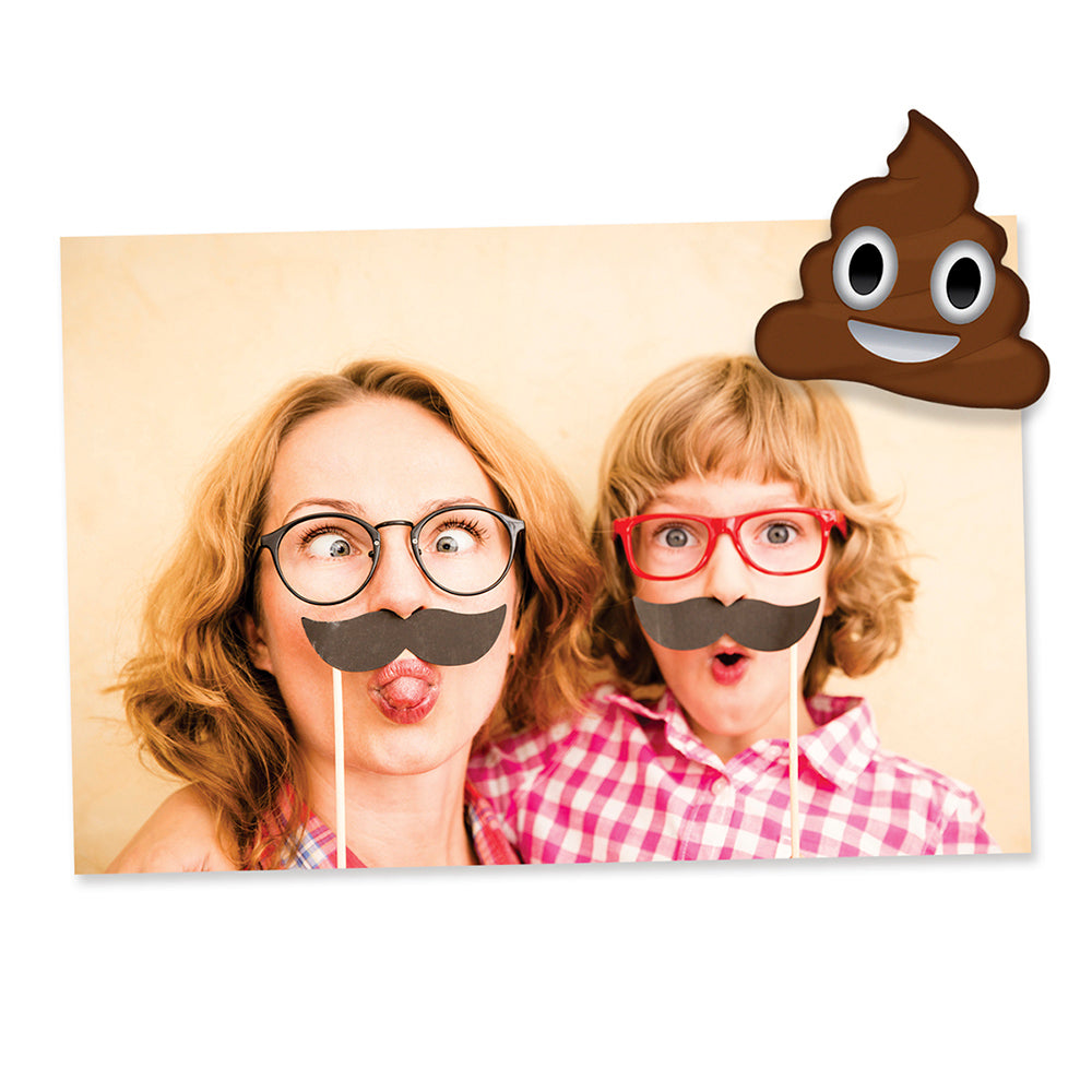 Imã Fixador de Lembretes Emoji Cocô