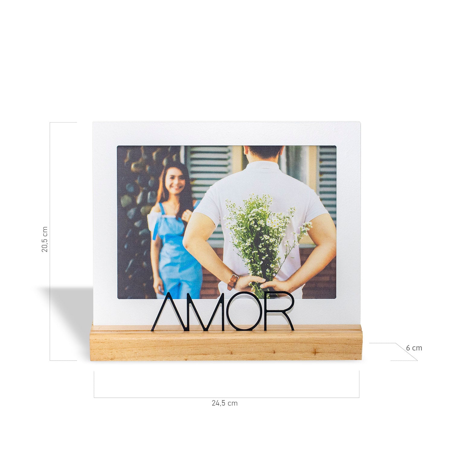 Porta Retrato 15x21cm Amor